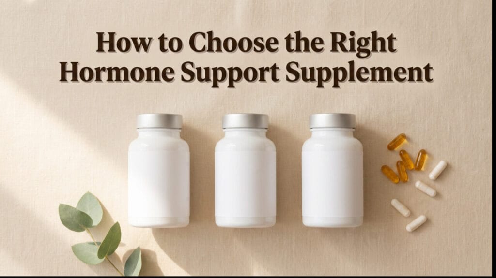 How to Choose the Right Hormone Support Supplement
