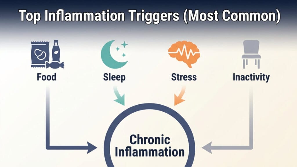 Top Inflammation Triggers (Most Common)