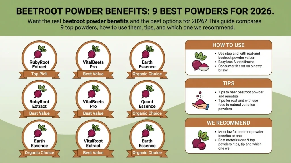 Beetroot Powder Benefits: 9 Best Powders for 2026
