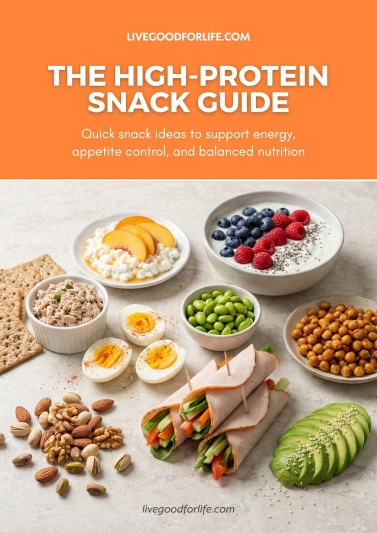 High-Protein Snack Guide: Simple Snack Ideas for Energy and Appetite ...