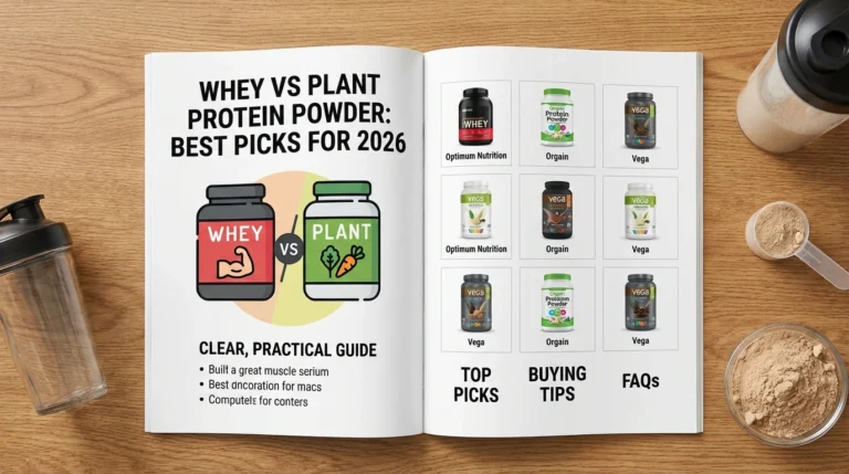 Whey vs Plant Protein Powder: Best Picks for 2026