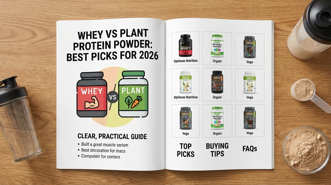 Whey vs Plant Protein Powder: Best Picks for 2026