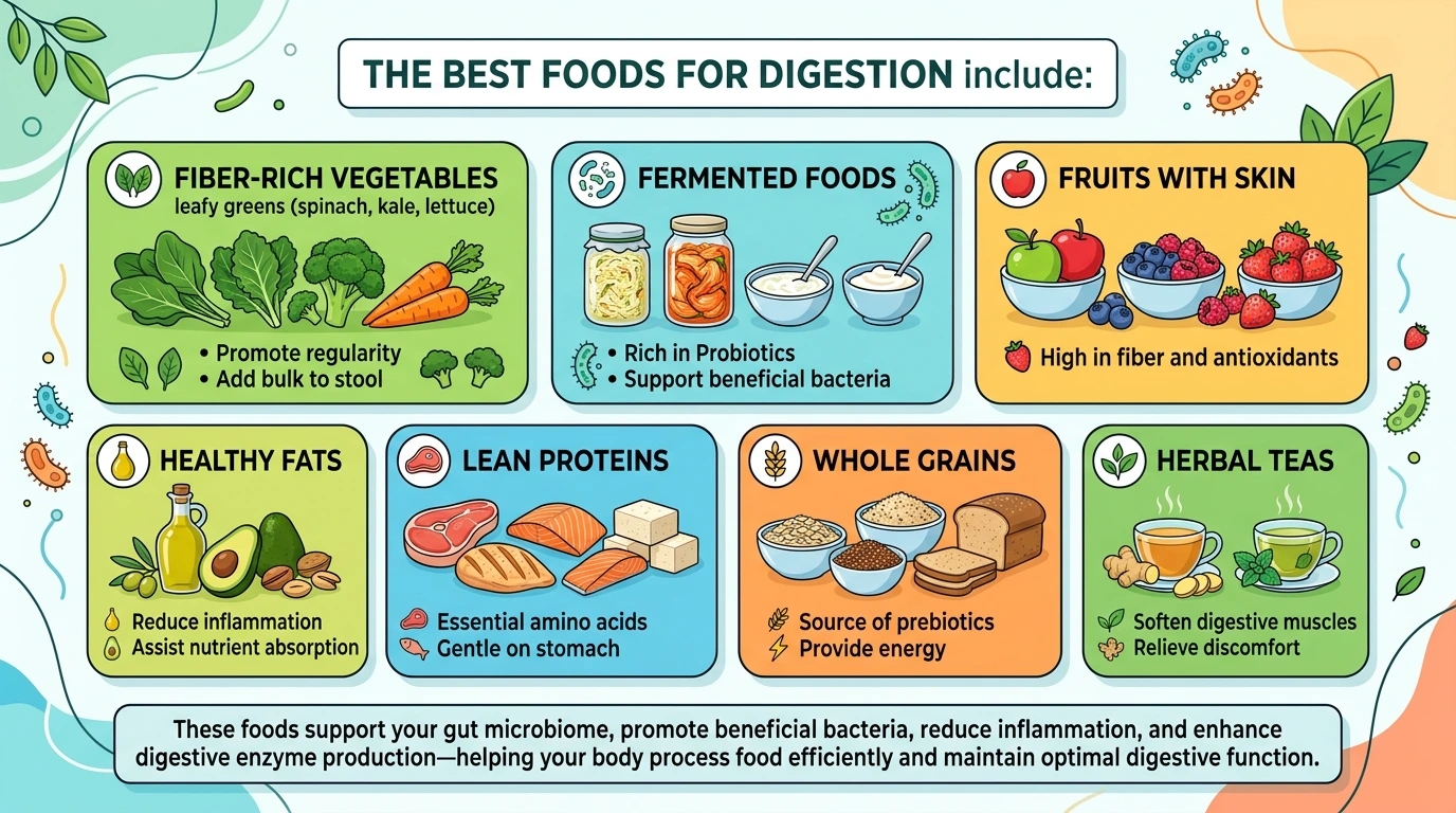 17 Foods That Support Better Digestion Naturally