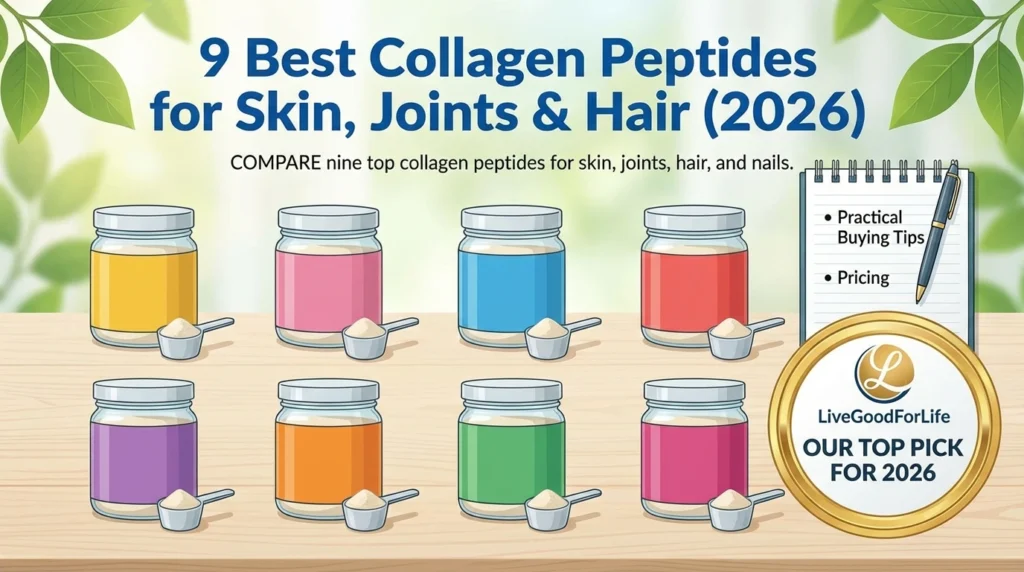 9 Best Collagen Peptides for Skin, Joints & Hair (2026)