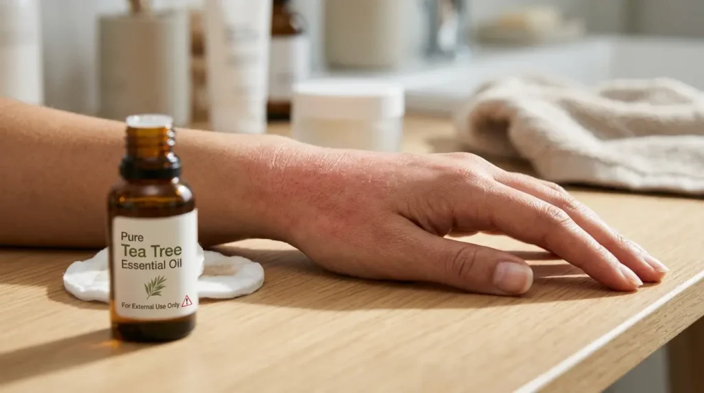 How to Dilute Tea Tree Oil Safely (Chart + Drops Guide)