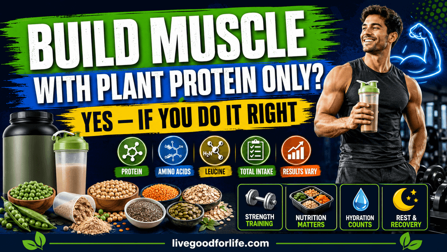 Can you build muscle with plant-based protein only