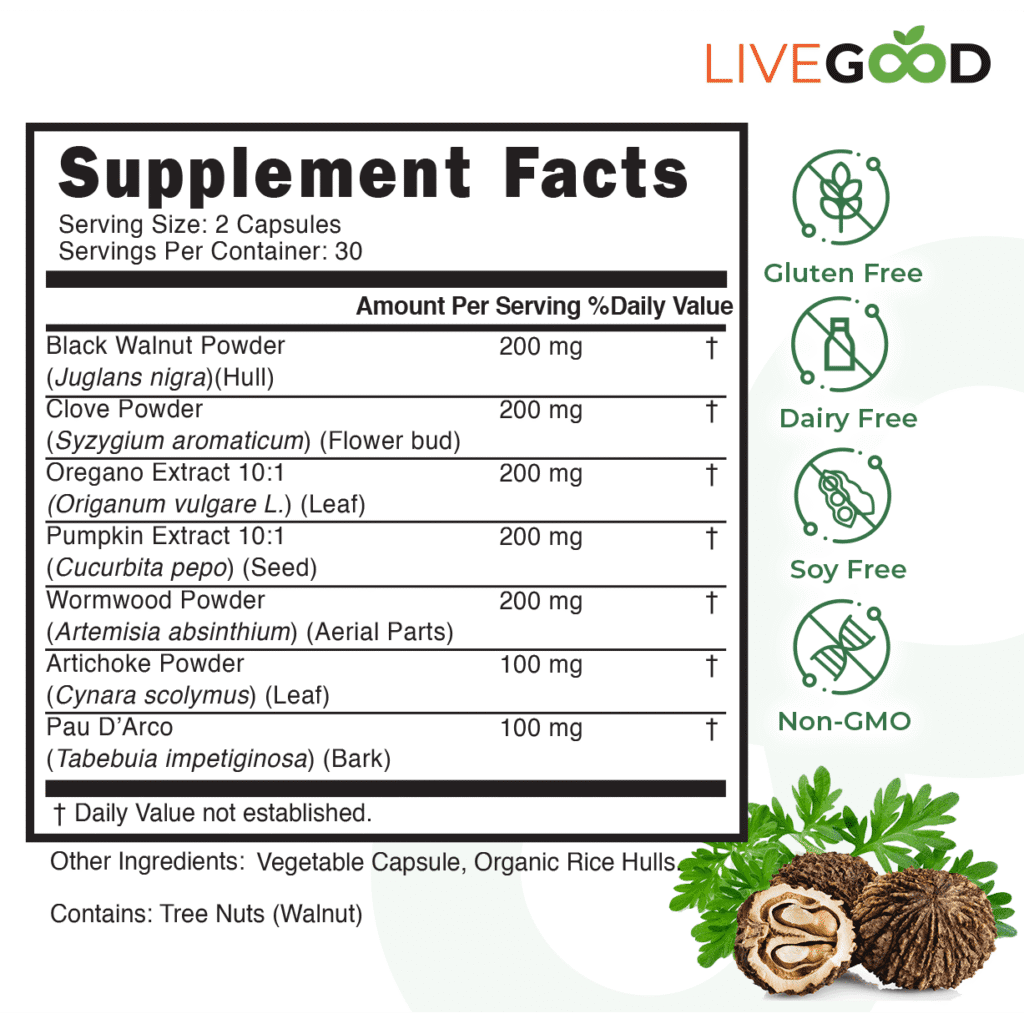 LiveGood Parasite Cleanse