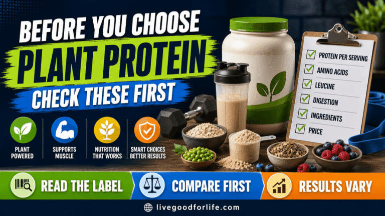 Plant-based protein muscle-building checklist