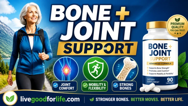 Bone and joint support supplement benefits