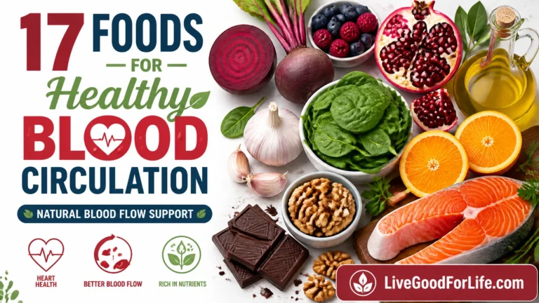 Foods that support healthy blood circulation naturally
