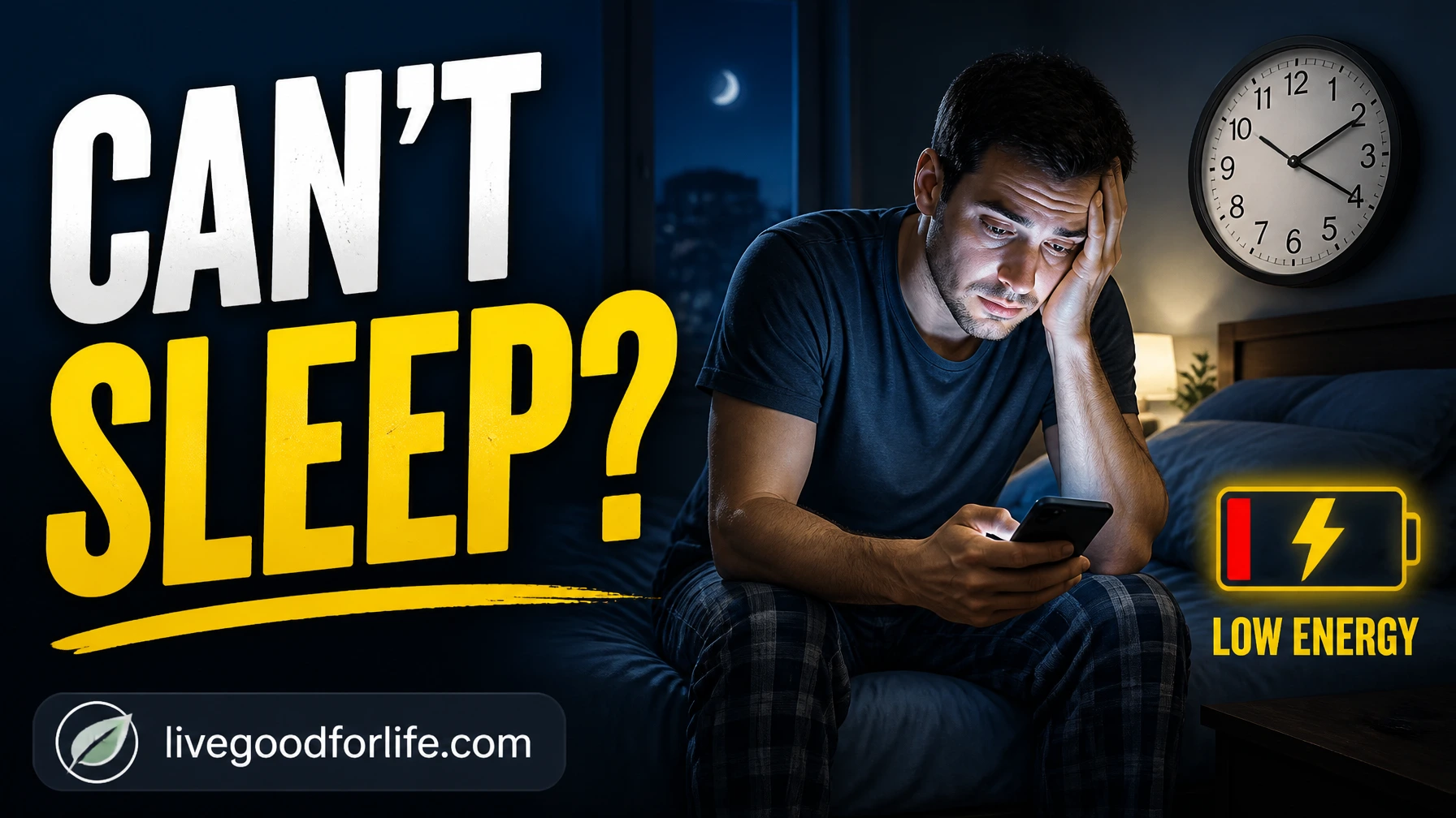 Poor sleep signs and sleep patch support