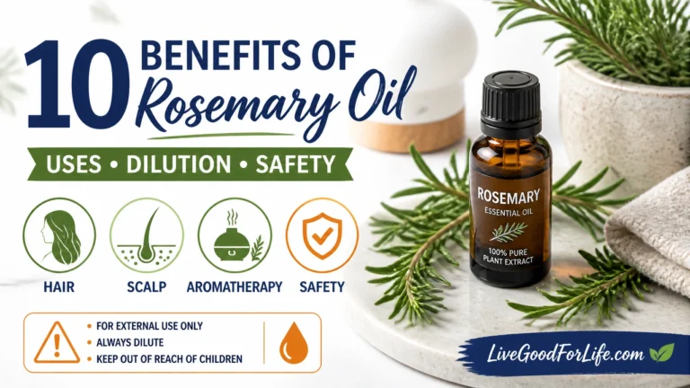Rosemary oil benefits and safe uses
