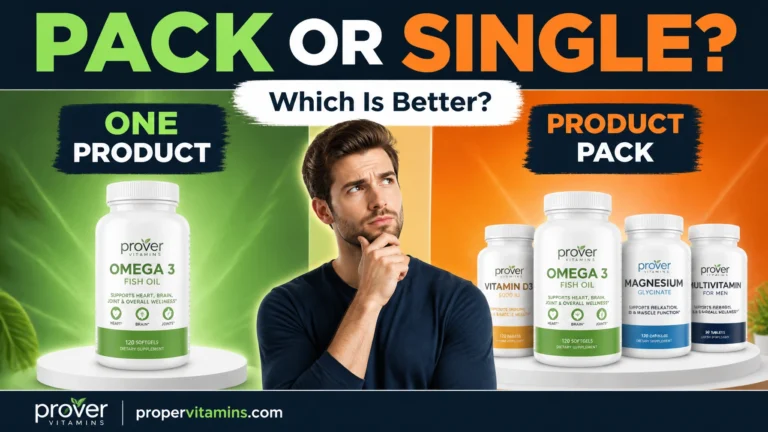 LiveGood product packs vs single products comparison