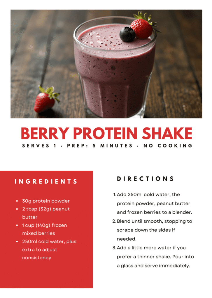 Berry Protein Shake